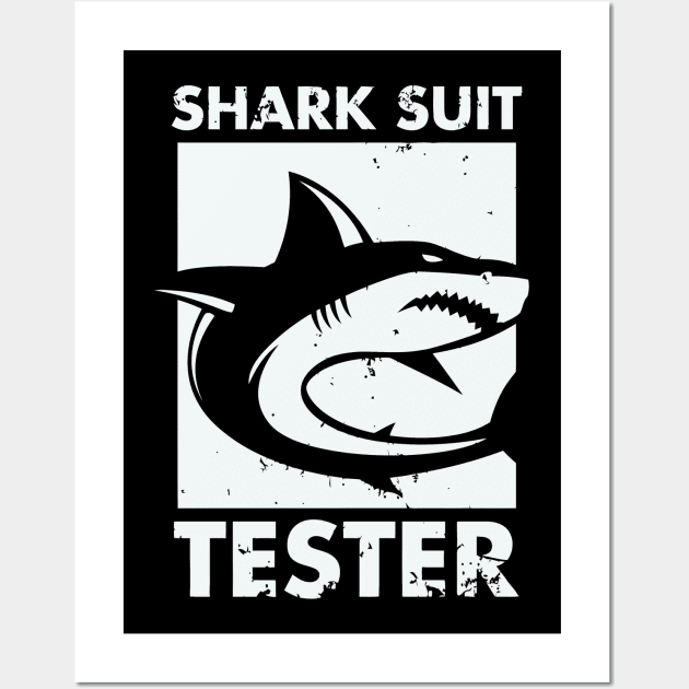 Funny Suit Tester Amputee Wall Art by tanambos